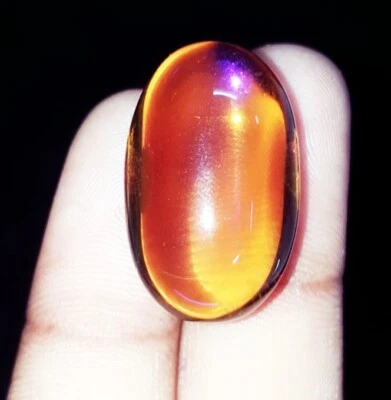 Mystic Opal 30.27 Ct Loose Gemstone Certified Transparent Brazilian Opal Gem - Image 1 of 4