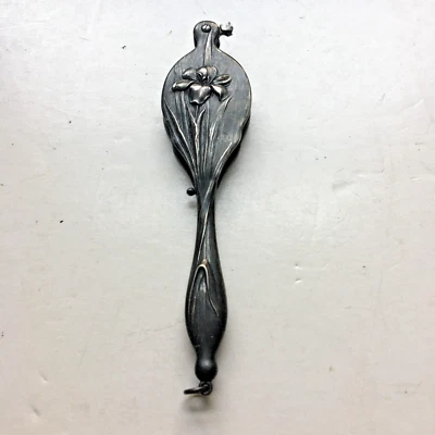 Antiguo estuche de gafas plegables lorgnette victoriano del siglo XIX como es de 5" L Foto 1 de 4