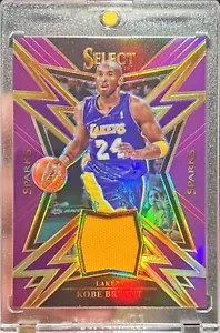 2017-18 Select Kobe Bryant Sparks Game Worn Jersey Patch Purple Prizm /99 SSP - Bild 1 von 1