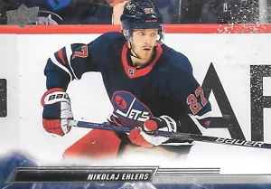 2022-23 Upper Deck Series 1 - #196 Nikolaj Ehlers - Winnipeg Jets NHL Hockey - Picture 1 of 4
