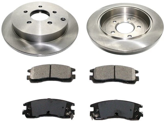 Kit de pastillas de freno trasero y rotor para Pontiac Aztek 2001-2005 2002 2003 2004 VY843MS Foto 1 de 1