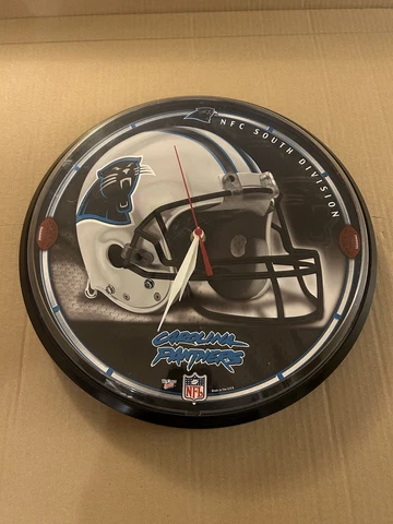 carolina panthers wall clock Cover