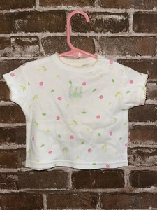 Neu mit Etikett Cherokee Baby Mädchen 6 Monate Tropical Tee Kurzarm T-Shirt Ananas Oberteil - Bild 1 von 3