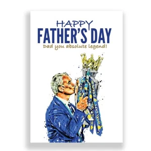 LEICESTER CITY FATHER'S DAY CARD | CLAUDIO RANIERI FATHER'S DAY CARD - Picture 1 of 4
