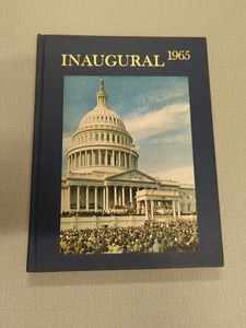 Vintage Lyndon Johnson “Inaugural 1965” Hardcover Book, Ltd Edt No. 956 - Picture 1 of 7