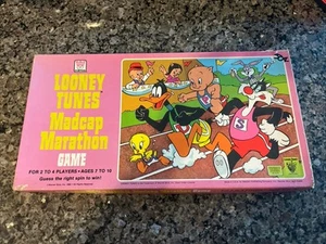 Vintage 1980 Looney Tunes Madcap Marathon Board Game Whitman RARE HTF - Picture 1 of 2