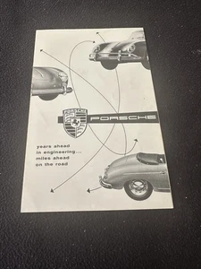 1956 Porsche 356A Brochure Speedster 1600 S 1500 GS Carrera 356 A Spyder Catalog - Picture 1 of 6