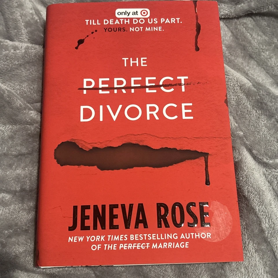 The Divorce Book Jeneva Rose Target Special Edition Hardcover Book