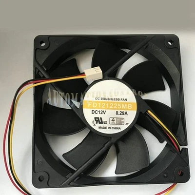 For Y.S.TECH FD121225MB 12025 12V 0.29A Cooling fan 3pin 120*120*25mm 3Pin - Image 1 of 2