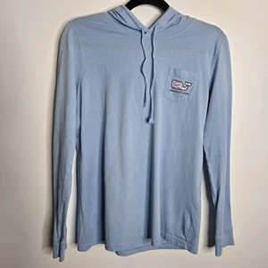 Vineyard Vines Hoodie Shirt Damen Small Blauwal Logo Tarpon Grafik Pullover - Bild 1 von 7