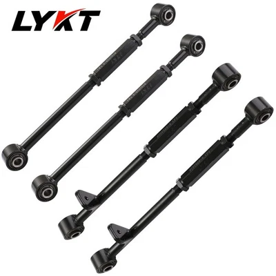 LYKT4pcs Alignment Rear Camber Adjustable Control Arms for Subaru 03-08 Forester - Image 1 of 4