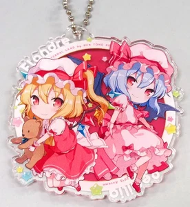 Remilia Flandre Touhou Acrylic Keychain 7x7cm ETERNAL LAND - Picture 1 of 1