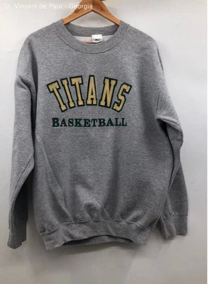 Sudadera de baloncesto para hombre Neff gris Titans vintage años 90 - talla grande Foto 1 de 4
