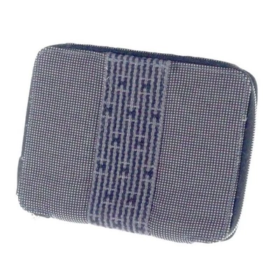 Cubierta para cuaderno Hermes usada línea Yale negra gris plata damas usada Foto 1 de 4