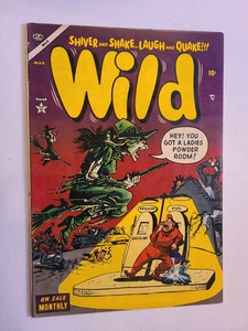 WILD # 2 ATLAS 1953 BURGOS COVER EVERRETT ART - Picture 1 of 5