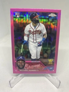 2023 Topps Chrome - Michael Harris II #79 Pink Refractor (RC) - Picture 1 of 1