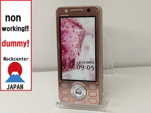 【Factice !】 Téléphone portable MITSUBISHI D905i (couleur rose) docomo-japon qui ne fonctionne pas - Photo 1 sur 3