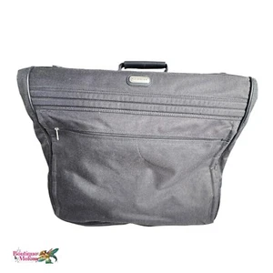 Jaguar Black Hanging Garment Bag Suitcase Travel With Lock Key EUC - Picture 1 of 23
