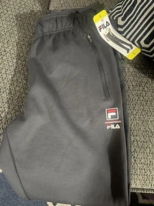 Men's Fila Tapered Leg Lightweight Jogger/Athletic Pants w/Zip Pockets - Picture 1 of 2