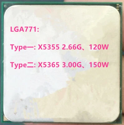 Intel Xeon Quad-Core X5355  X5365 LGA771 CPU - Image 1 of 3