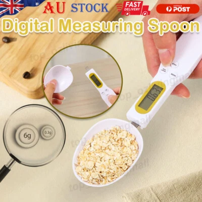 Digital Spoon Scale with Display High Precision Digital Measuring Spoon Food AUS - image 1 of 4