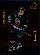 1997-98 SP Authentic Canucks Hockey Card #196 Mattias Ohlund