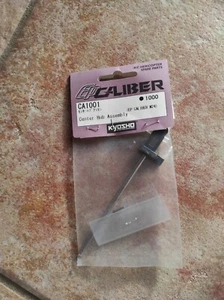 Vintage Kyosho EP Caliber M24 R/C 300C Heli part, CA1001 CENTER HUB ASSEMBLY - Foto 1 di 2