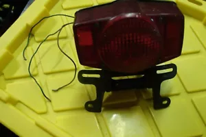 Honda CB550 Taillight and license bracket CB750 Stanley HM-16RC vjmc b1 - Bild 1 von 4