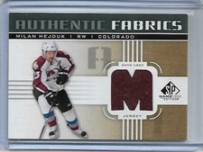 2011-12 SP Game Used Authentic Fabrics - Milan Hejduk