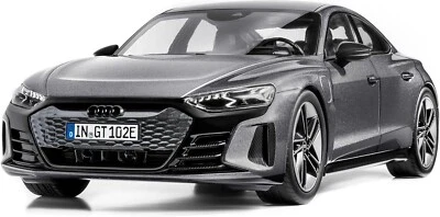 Audi RS e-tron GT 2021 Grey metallic - 1:18 Norev Voiture Model Car 120051 - Photo 1/4