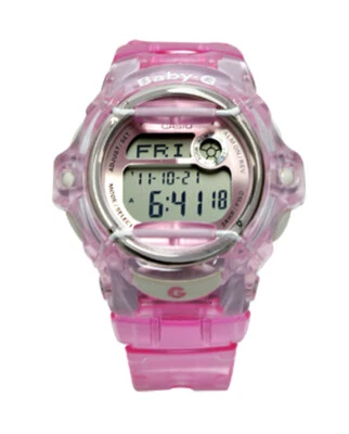 Casio BG169R-4 Baby-G Whale digital Pink Women Watch NEW - Image 1 of 4