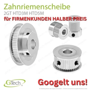 Zahnriemenscheibe Zahnscheibe Antriebsscheibe2GT GT2 3GT GT3 HTD 3M 5M für6mm kV - Bild 1 von 58