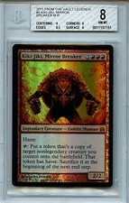 MTG Kiki Mirror Breaker BGS 8 NM/MT FTV Legends Magic Foil Amricons 1151