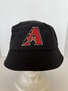 Arizona Diamondbacks Bucket Hat Black “A” Logo Banner Health Promo SGA MLB - Picture 1 of 7