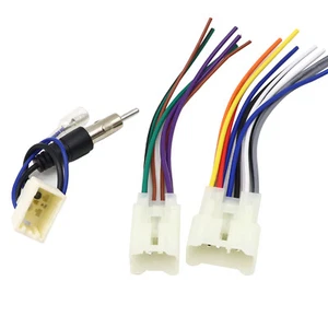 For Toyota Aftermarket Radio Stereo Install Power speaker Wire Antenna Harness - Bild 1 von 10