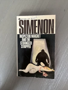 INSPECTOR MAIGRET & THE STRANGLED STRIPPER (CURTIS BOOK)  Georges Simenon 1954 - Bild 1 von 8