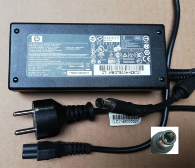 Original Hp compaq 18.5V 6.5A 120W  PPP016H PPP016L PA-1121-02HC Ladekabel - Bild 1 von 2