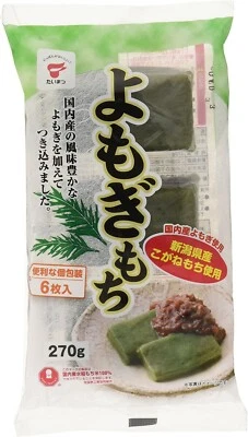 Taimatsu Shokuhin Mugwort Mochi Japanese Rice Cake 270g - Image 1 of 4