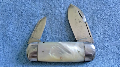 Case Brothers Little Valley 1900-1912 Super-Rare Pearl 8250 Elephant Toe Knife - Image 1 of 4