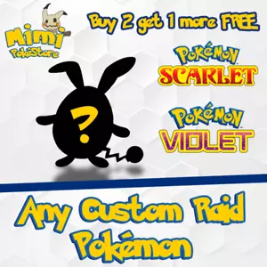JEDES POKEMON RAID KAMPFBEREIT MASSGESCHNEIDERTE KOMPETITIVE glänzend, 6IVs - scharlachrot & violett - Bild 1 von 1