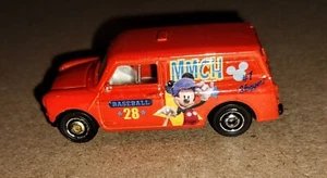 2006 Matchbox Car Mickey Mouse Club House Baseball League  mini austin van 1965 - Picture 1 of 7