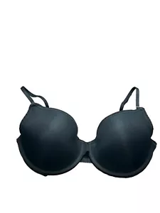 On Gossamer G4170 Womens Black Next to Nothing Micro T-Shirt Bra Sz 32DD NWT - Picture 1 of 7