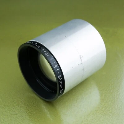 Proyector tipo ERNESTAR 1.8 / 80, ZEISS IKON, SONNAR 62.5, 1.8/80 #22070 ☆☆☆ Foto 1 de 4