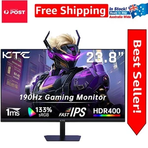Smooth 24-Inch FHD Gaming Monitor with 190Hz Refresh Rate & Adjustable Tilt - Picture 1 of 11