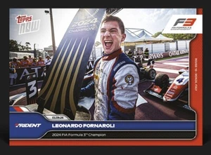 2024 TOPPS NOW FORMULA 1 ⭐ LEONARDO FORNAROLI ⭐ GP ITALIA ☄️ N. 52 - Picture 1 of 2
