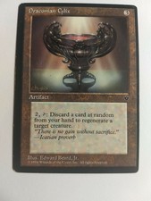 Mtg Fallen Empires 1x Draconian Cylix