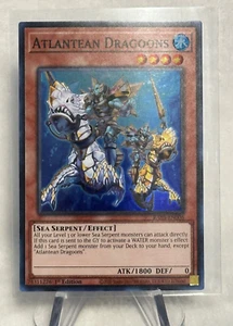 Yugioh! Atlantean Dragoons RA03-EN026 Super Rare 1st Edition - Picture 1 of 6
