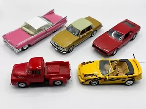 MATCHBOX DEL PRADO NEWRAY DIECAST MODEL TOY CAR JOB LOT COLLECTION AMERICAN X 5 - Picture 1 of 16
