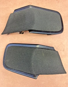 94 Honda Prelude SI Dashboard Speaker Trim Tweeter BLACK Cover Dash 92-96 - Picture 1 of 10