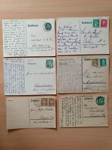 Heimat Beleg 6x DR von und nach Templin Familie Pastor Müller - Picture 1 of 8